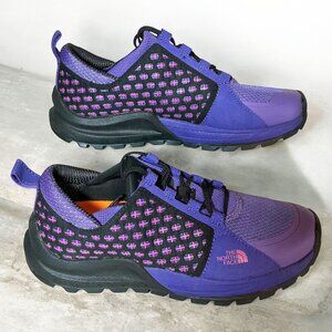 NWOB The North Face Women’s Mountain Purple Running Shoes Sneakers 7 Lace‑Up